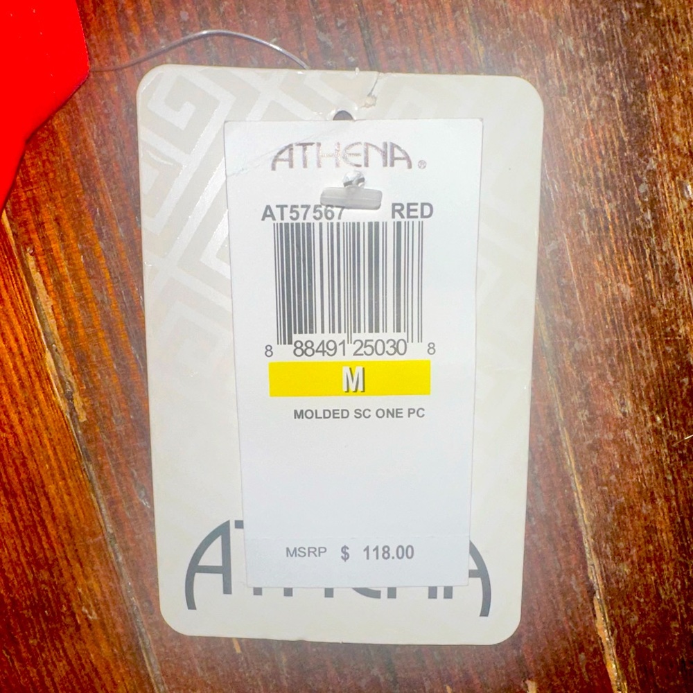 Atehena one piece red